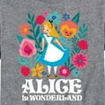 thumbnail image 3 of Alice In Wonderland - Alice In Wonderland Flower Art - Toddler And Youth Long Sleeve Graphic T-Shirt, 3 of 5