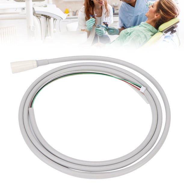 Línea De Cola Del Escalador Ultrasónico, Accesorio De Cable De Caucho De Silicona Inofensivo Operación Higiénica Simple Para Descalcificador DTE