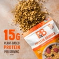 thumbnail image 2 of PBfit Peanut Butter Protein SBF3&nbsp;Granola, 15g Plant-Based Protein 22% DV, Made with Whole Grain Oats and Chia Seeds, Gluten Free, for Protein Snacks Cereals Breakfast Yogurt, 32 Oz Bag, 2 of 3