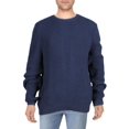 thumbnail image 1 of Buffalo David Bitton Mens Wafron Knit Crewneck Sweater Blue XL, 1 of 2