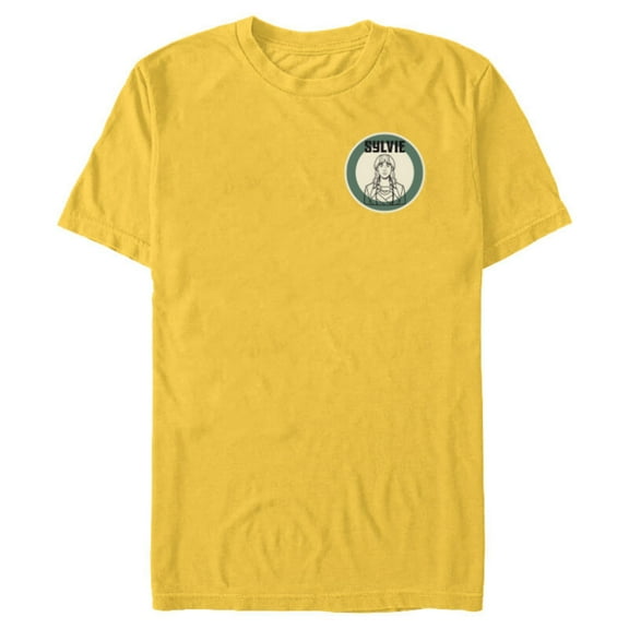 Marvel Studios Loki Season 2 Sylvie Toon Style Corner Image - Short Sleeve Blended T-Shirt for Adults - Customized-Yellow