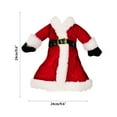 thumbnail image 3 of Fiudx Juego de Botellas de Vino Navideñas, Decoración de Mesa Navideña, Diseño Festivo, Ambiente Cálido, Perfecto para Fiestas, Reuniones Familiares, Incluye 1 Bolsa para Botellas de Vino., 3 of 3