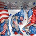 thumbnail image 6 of 4th of July Cloth Napkins, Red Blue Gnomes Independence Day Stars Striped Washable and Reusable Dinner Napkins Set of 4, Table Napkin for Kitchen Party Birthday Wedding Hotel Housewarming 20"x20", 6 of 9