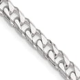 thumbnail image 1 of Sterling Silver Polished 5mm Curb Chain (30 X 5) Made In India qfc147-30, 1 of 5