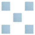 thumbnail image 3 of 5Pcs 11.81Inch Square Puzzle Polyester Velvet Carpet in 14 Colors, 3 of 9