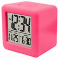 thumbnail image 1 of LED Digital Clock with Shockproof Silicone Cover, Snooze Feature, Portable Design, 1 of 5