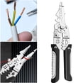 thumbnail image 4 of Cortador de Cables Engarzadora JShteea Herramienta Manual Terminal Pelacables Multifunción BlackStyleB, 4 of 9