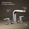 thumbnail image 3 of Kohler K-23484-4-CP Parallel Robinet de Lavabo de Salle de Bain à Large Diffusion avec Poignée - Chrome Poli, 3 of 11