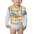 thumbnail image 6 of Hirioo Small Animals with Knit Hat Pattern for Baby Waterproof Pocket Bib Adjustable Closed for Babies Toddlers with Large Pocket 6-24Months, 6 of 8