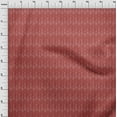 thumbnail image 3 of oneOone Tissu Georgette Viscose Rouge Petit Motif Bandhani Matériel de Robe Tissu Imprimé Tissu au Mètre 42 Pouces de Large, 3 of 4