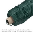 thumbnail image 4 of Torcida Albañil Línea Nylon Cordel Cuerda Cordón Oscuro Verde 100M/109 Yardas 3mm Diámetro para Redes, Paisajismo, Hogar Mejora, Bricolaje Proyecto, Artesanía, Albañilería Unique Bargains cuerdas, 4 of 6
