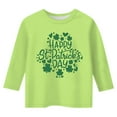 thumbnail image 4 of Boys St Patricks Day Shirt St Patricks Day Shirts Gift Boys Long Sleeve Shirts Size 10-12 Green Irish Pullover Pride Proud Irish Youth Kids T Shirt Boys Shirts Size 14-16 14/16 Girls Clothes, 4 of 4