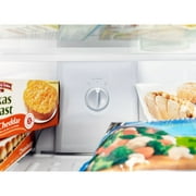 Whirlpool 33 Inches 21 cu ft Top Freezer Refrigerator in Monochromatic Stainless Steel