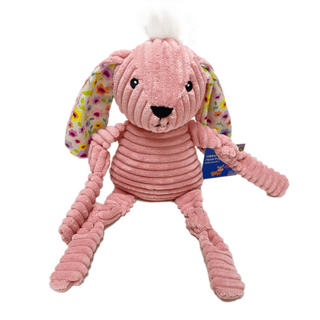 Vibrant Life Easter Pink Bunny Dog Toy, Pink