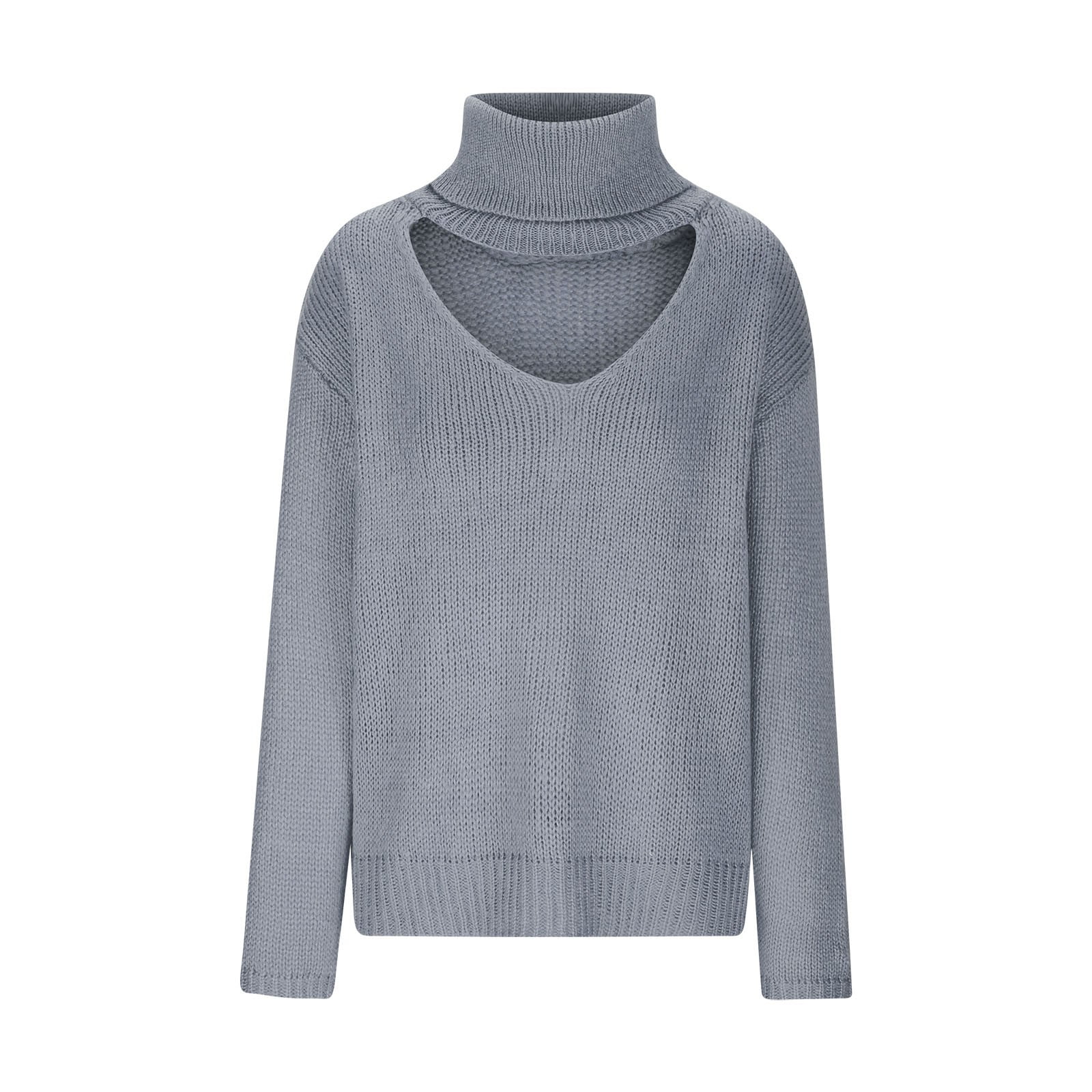 nagonstans layered-neck pullover 美品 ANRABESS Women's Oversized Turtleneck Batwing Sleeve Spilt