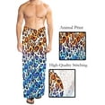 thumbnail image 2 of LA LEELA Men's Bath Trunk Swimwear Sarong Pareo Beach Wrap One Size Multicolor, Animal Summer Vacation Aloha, 2 of 5
