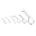 thumbnail image 1 of Dioche Pin Clip, 110pcs R-Type en Acier Inoxydable Galvanisé Vague Goupille Pin Outils à Main Accessoire, R Clip, 1 of 8