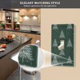 thumbnail image 5 of Yayeee Blank Wall Plate Cover 1-Gang 4.5"x2.7" Home Unused Decorative Outlet, New Year Tree Pattern, 5 of 7