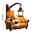 thumbnail image 2 of Cute Ghost Reading Lantern, 3D Resin Halloween Ghost Night Light Ghost Warm Light Indoor Reading Lamp Glowing Halloween Ghost Decorations for Bedroom Living Room, 2 of 7