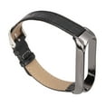 thumbnail image 4 of Leather Wrist Watch Band Leather Bands For  Mi Band 6 Leather Smart Watch Band Quick Release Leather Watch Bands Bamboo Pattern Watch Straps Wrist Smartwatch Strap Replacement For, 4 of 8