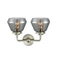 thumbnail image 3 of Innovations Lighting 284-2W Fulton Fulton 2 Light 15" Wide Bathroom Vanity Light - Nickel, 3 of 7