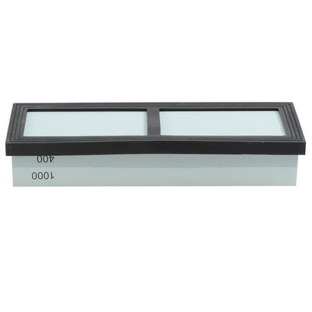 

Useful Double-sided Whetstone Practical Abrasive Sharpening Stone for Kitchen Home Restaurant (400#/1000# Random Color)