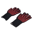 thumbnail image 1 of Guantes resistentes al calor 800 grados Celsius Resistencia a altas temperaturas Guantes para asar multifuncionales ignífugos flexibles lavables sin decoloración para ANGGREK Otros, 1 of 8