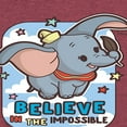 thumbnail image 3 of Disney - Dumbo - Believe In The Impossible - Women's Racerback Tank Top, 3 of 5