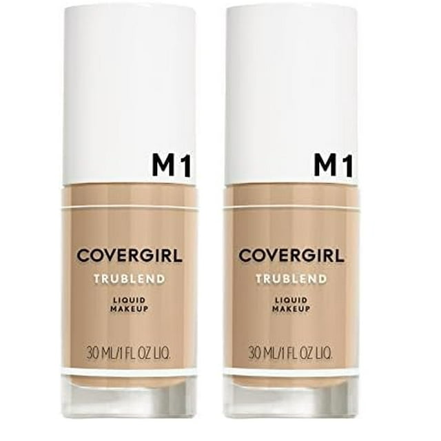 Maquillaje COVERGIRL Trublend Líquido Natural Beige M1 30 ml x2