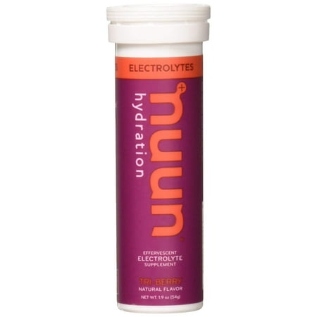 Nuun Active: Tri-Berry Electrolyte Enhanced Drink Tablets (3-Pack of 10