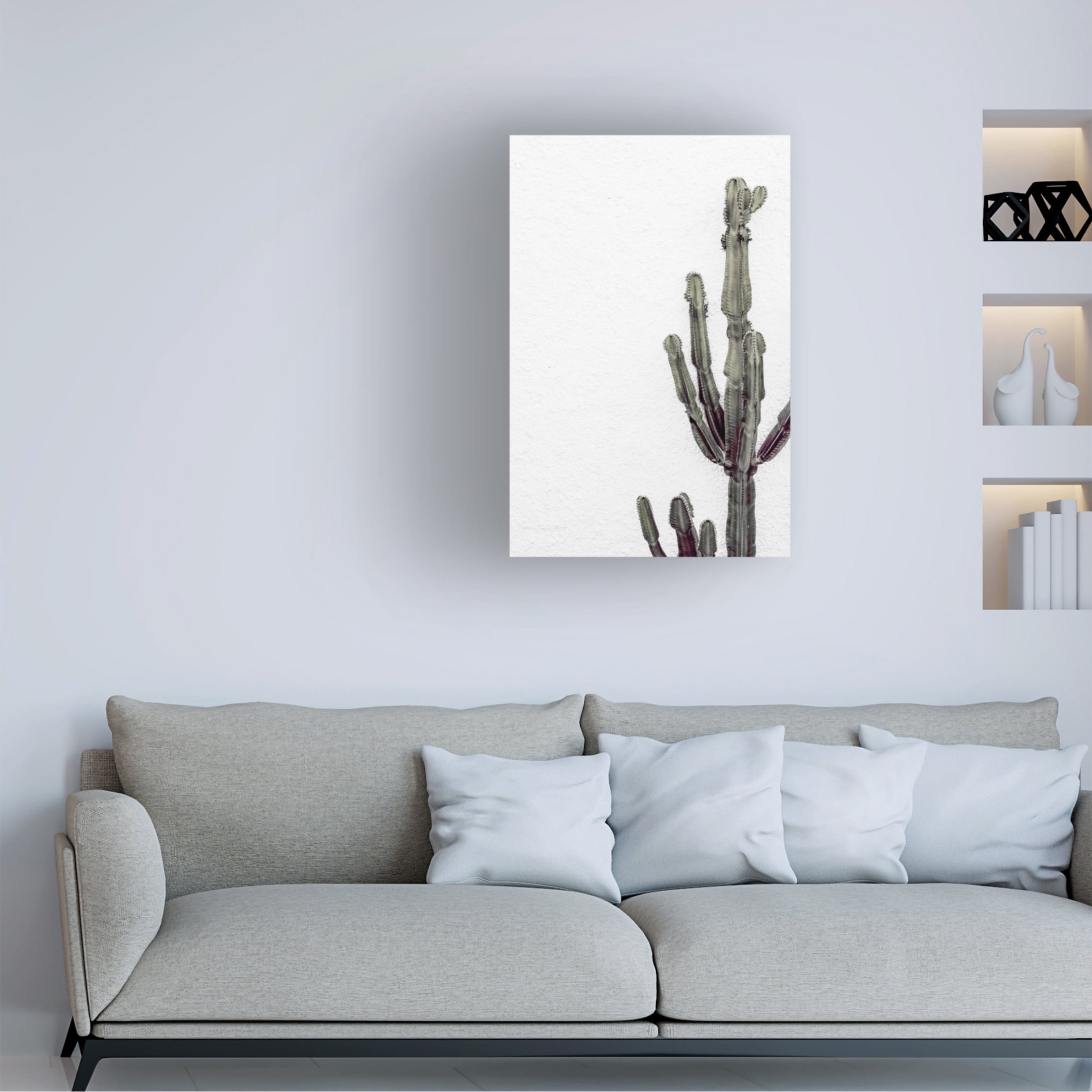 Trademark Fine Art Pictufy Studio III Cactus 3 Canvas Wall Art