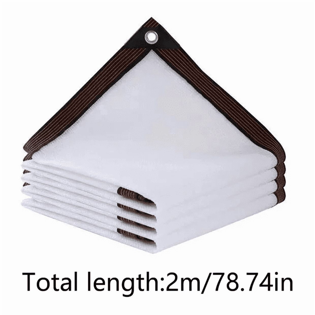 6.5x6.5Ft Shade Cloth,Breathable 90% Shading Rate Outdoor Sunshade for Garden Patio,Plants Greenhouse,Outdoor Pergola Lawn,Swimming Pool,Kennel Chicken Coop