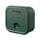 thumbnail image 1 of Caja de jabón para el hogar Caja de jabón con drenaje montada en la pared no perforada Caja de jabón para baño con tapa abatible Verde oscuro, 1 of 13