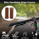 thumbnail image 2 of Cubiertas de empuñaduras de manillar de bicicleta Unique Bargains de 90 mm de largo, ligeras, protector de extremo de bicicleta, marrón, 1 par, 2 of 6