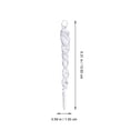 thumbnail image 4 of Gymnture christmas 10 Clear Acrylic Snowflake Icicle Ornaments for Christmas Tree, 4 of 10