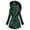 Blackish Green, variant on Breezora Women Long Quilted Puffer Jacket with Hood and Zip Pockets Thick Lined Winter Coat Warm Windproof Outerwear for Cold Weather L Size Blackish Green