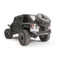 thumbnail image 3 of Convient pour Jeep 2007-2018 Wrangler JK Fab Fours Fender Flare JK1005-1 Armor System; Style Arqué Agressif; Couverture de Pneu 8 Pouces; Acier Mat Enduit de Poudre; Ajustement Direct aux Défenses Armor System, 3 of 5