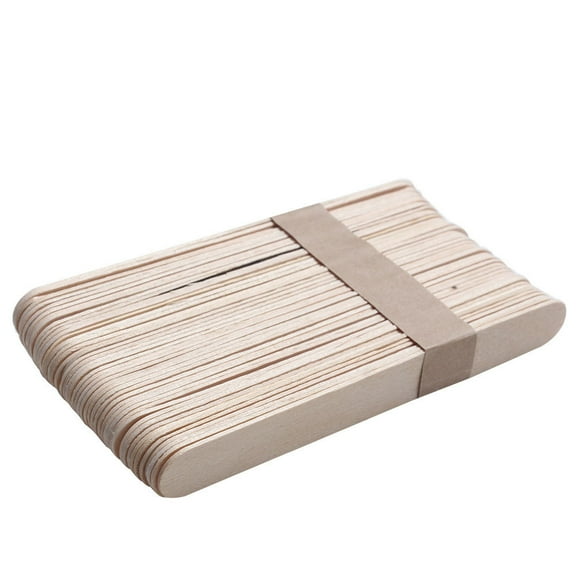 Kiplyki 10PCS Wooden Body Hair Removal Sticks Wax Waxing Disposable Sticks