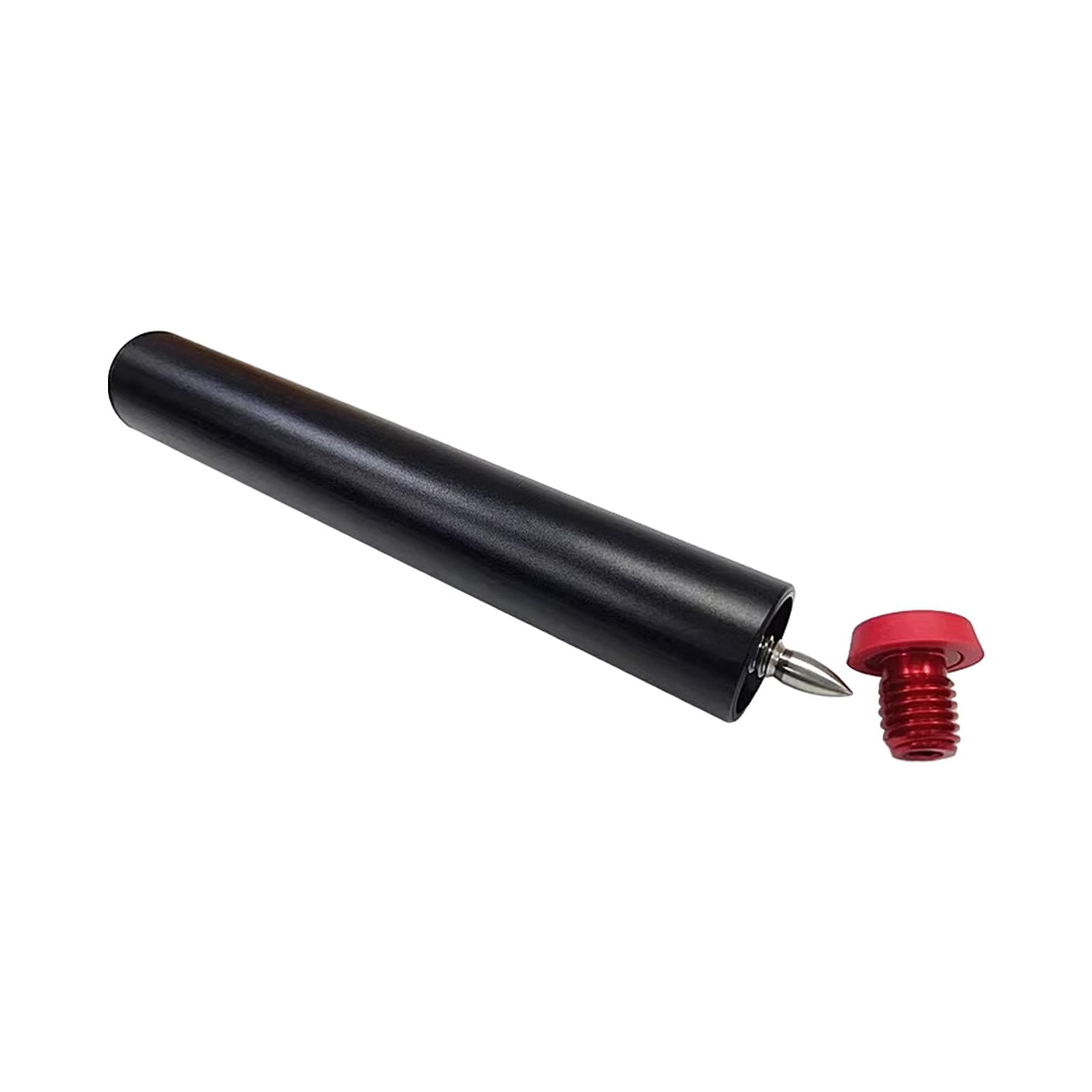 Baoblaze Pool Cue Extender Billiards Cue Extension for Beginners Enthusiast Men Women Red
