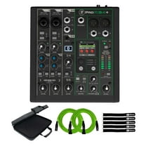 Mackie ProFX6v3  6-Channel Analog Mixer with EVA Case Package