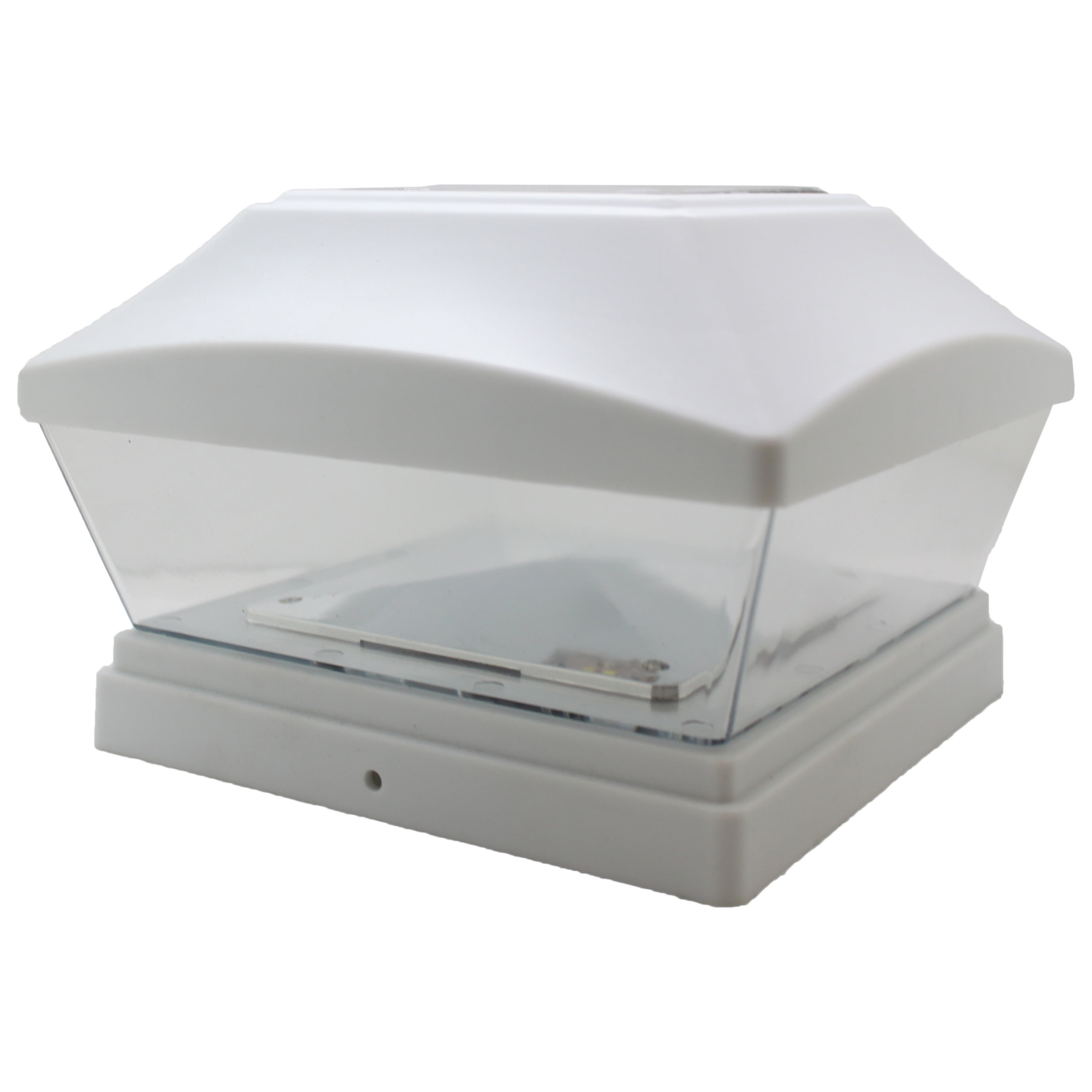 ASC Square Solar Post Cap Fence Lights w/6x6 Mount 2 x SMD Led Lights