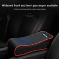 thumbnail image 4 of Car Hand Pad Wear-resistant Fine Workmanship Easy Installation 2 in 1 Minimalistic Interior Accessory Faux Leather Car Memory Foa, 4 of 10