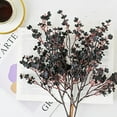 thumbnail image 6 of ZOELNIC Artificial Babys Breath Flowers 6 PCS Fake Babys Breath Flowers Bulk Silk Gypsophila Bouquets Real Touch Faux Flowers for Wedding Floral Arrangement Party Home Decoration, Black, 6 of 6