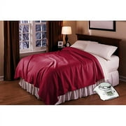 Sunbeam Quilted Fleece Queen Warming Bla