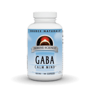 Source Naturals Serene Science GABA for a Calm Mind 750 mg - 180 Capsules