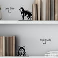 thumbnail image 5 of C-Craft Stainless Steel Siberian Husky Dog Bookend, Adjustable, 5 Inch for Home Office, 5 of 5