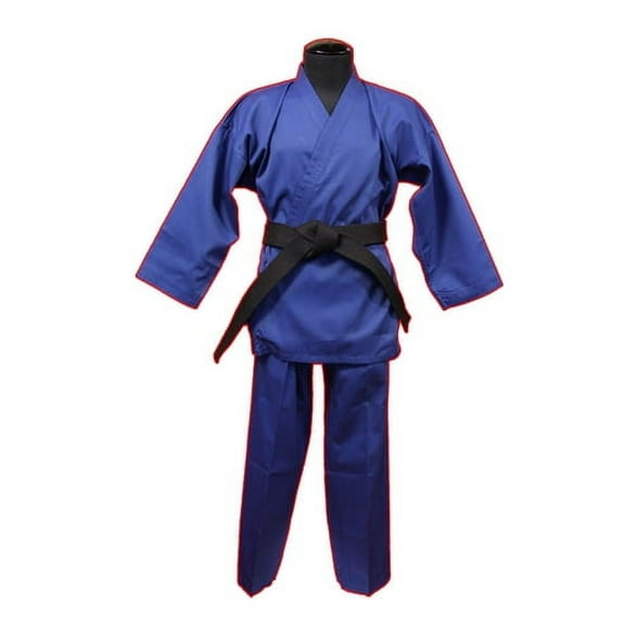 Medium Weight Color Karate Uniform, Blue