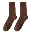 thumbnail image 2 of Tittly Cotton Socks Crew Socks for Women Women Autumn And Winter Matching Thickened Warm Mid Tube Socks Women Thick Socks Crew Socks Socks for Women A One Size, 2 of 6