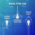 thumbnail image 6 of Great Value High Output A23 LED Light Bulb, 27-Watt (200W Equivalent), Daylight, E26 Medium Base, 6 of 10