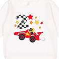 thumbnail image 3 of Inktastic Happy 2nd Birthday Red Racing Car Toddler Sweatshirt, 3 of 4